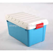 barato 55 L Eco-Amigável, tipo plástico caixas de armazenamento plásticas dos PP, recipiente plástico de múltiplos propósitos.